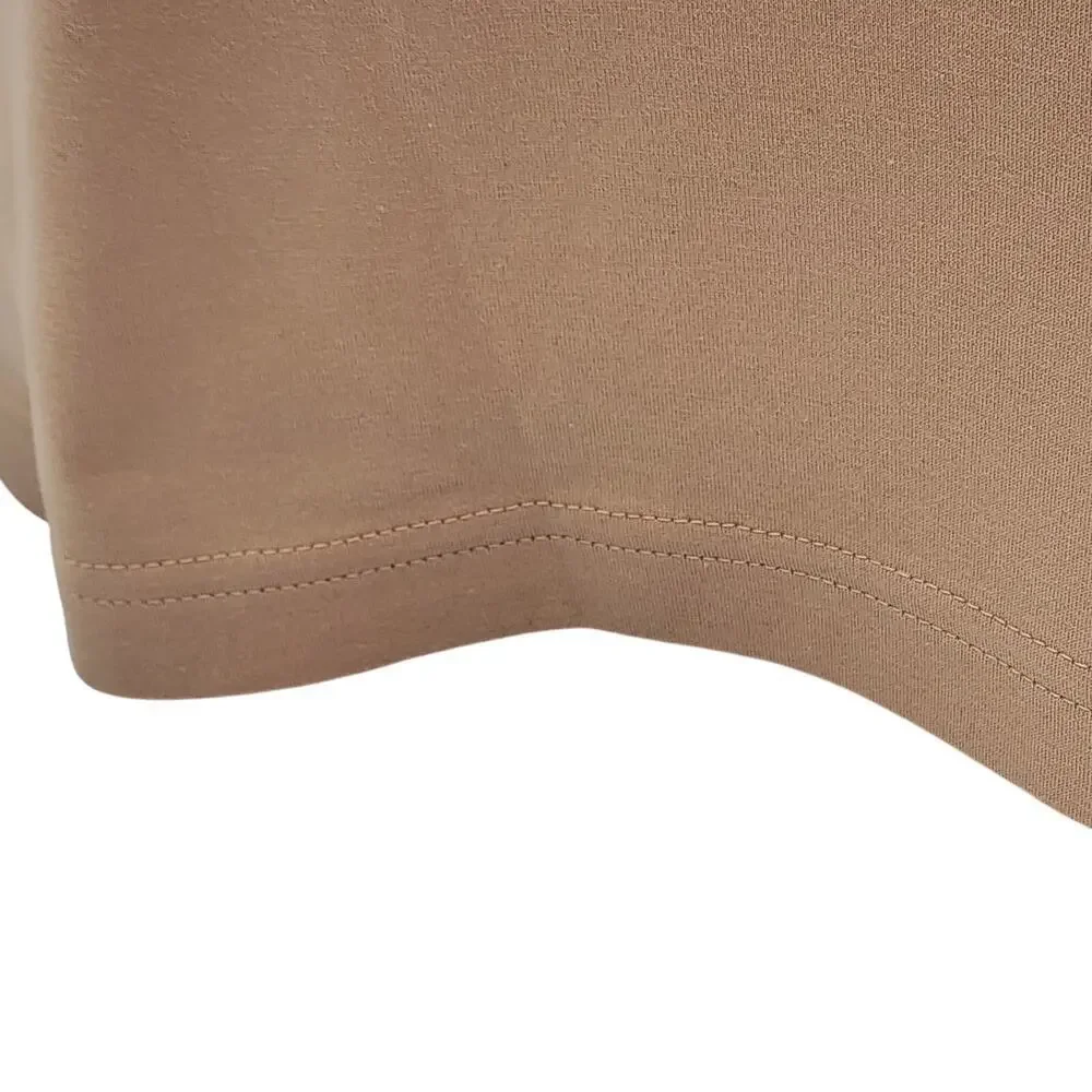 WOMEN'S BURBERRY SANTO LOGO T-SHIRT/SOFT FAWN/MEDIUM RETAIL $480 - Picture 5 of 16